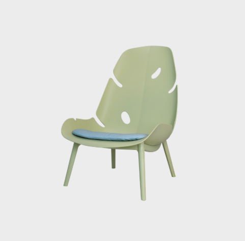 Monstera Accent Chair