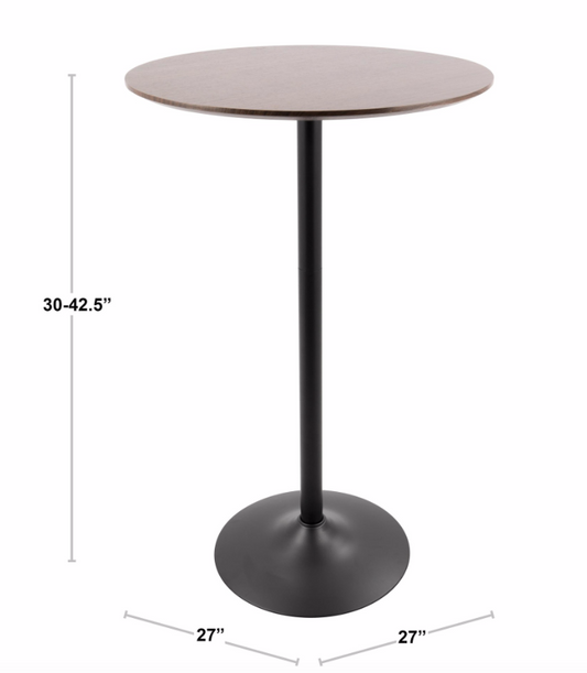 Pebble Table Adjustable