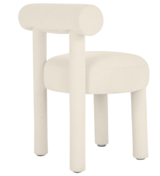 Carmel Cream Boucle Dinning Chair