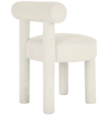 Carmel Cream Boucle Dinning Chair