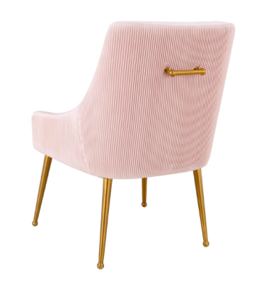 Beatrix Pleated Velvet Chair