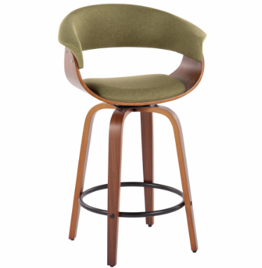 Vintage Mod Fixed Height Counter/Barstool