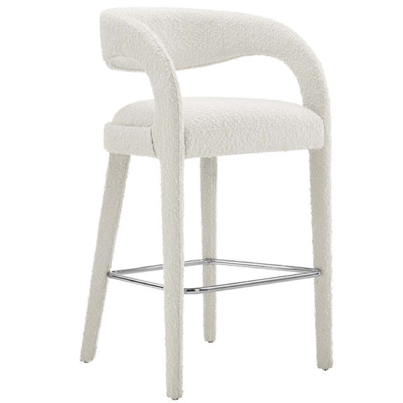 Pinnacle Boucle Bar Stool