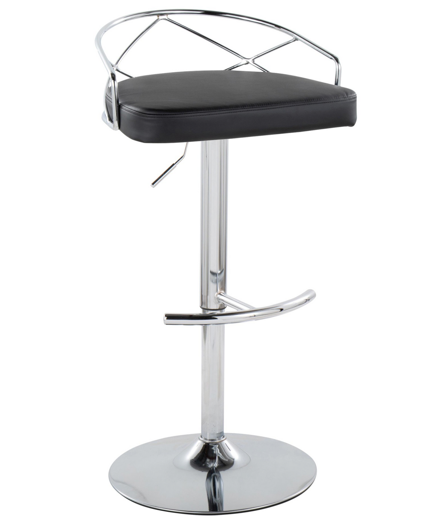 Charlotte Glam Adjustable Barstool